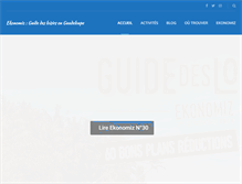 Tablet Screenshot of ekonomiz-guadeloupe.com